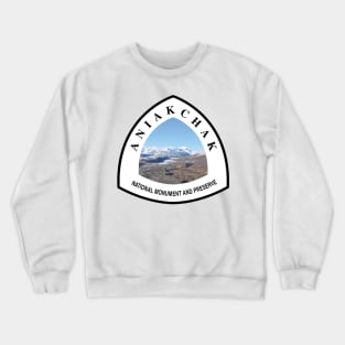 Aniakchak National Monument and Preserve trail marker Crewneck Sweatshirt